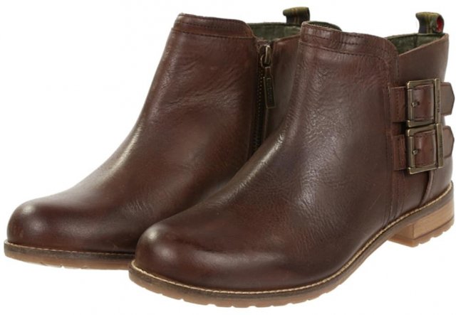 Barbour Barbour Sarah Low Buckle Ladies Boot Brown