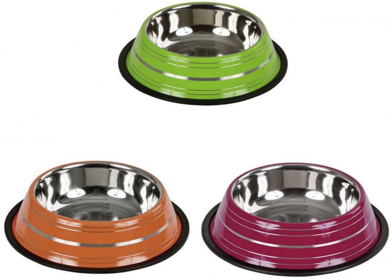 Kerbl Kerbl Stainless Steel Bowl Coloured - 200ml