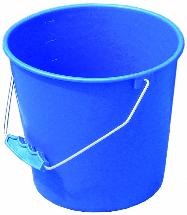 BUCKET - BLUE PLASTIC 1.25GAL