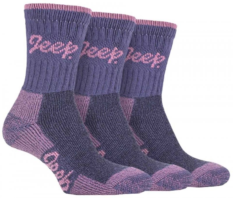 Jeep Ladies Jeep Socks Pack Of 3