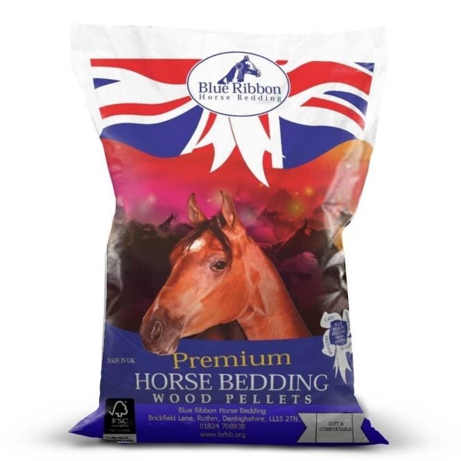 Blue Ribbon Horse Wood Pellets - 15kg