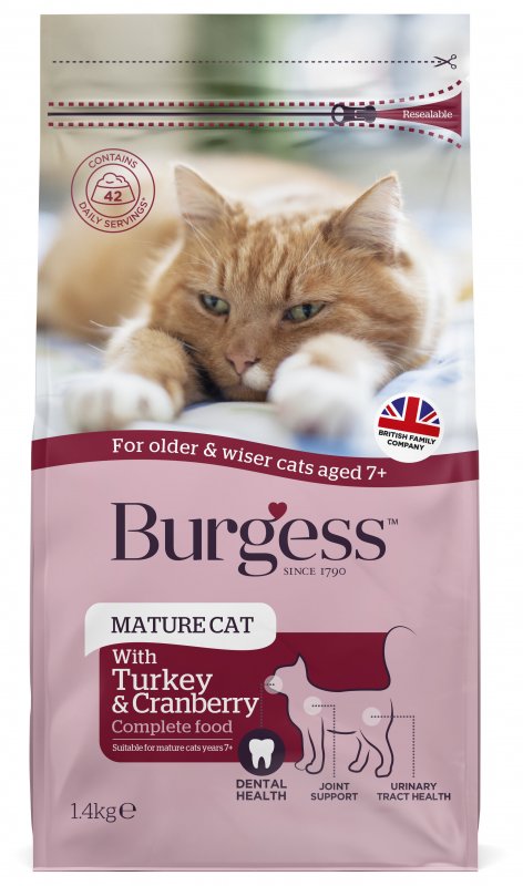 Burgess Burgess Supacat Mature - 1.4kg