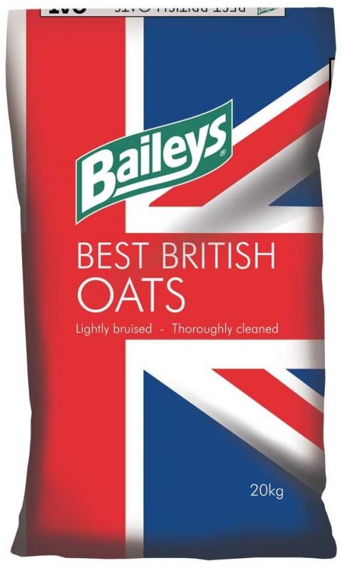 Baileys BAILEYS BEST BRITISH OATS BRUISED - 20KG