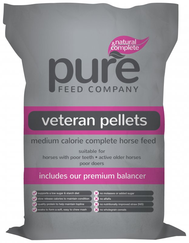 Pure Feed Company Pure Veteran Pellets - 15kg