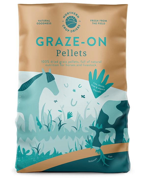 Northern Crop Driers Graze-on Grass Pellets - 20kg