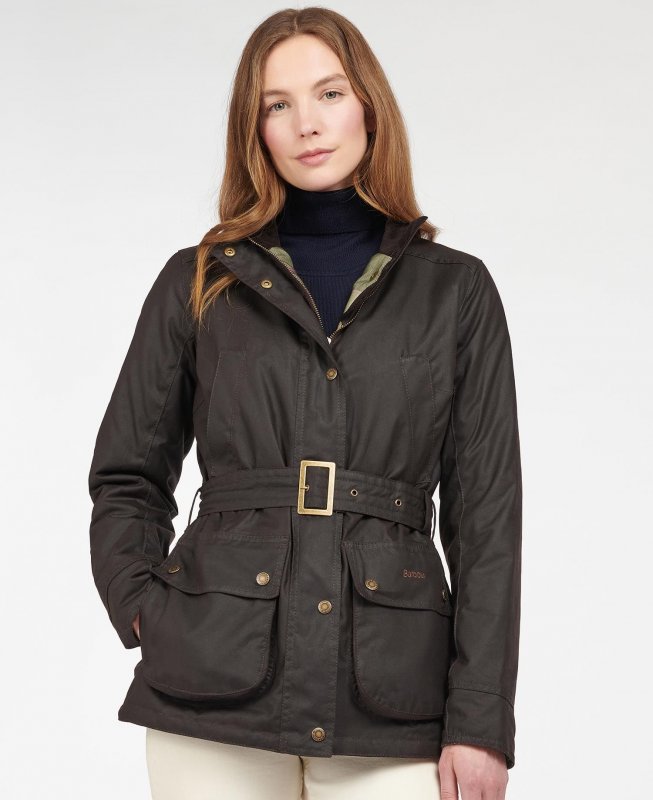 Barbour Barbour Montgomery Wax Jacket Brown