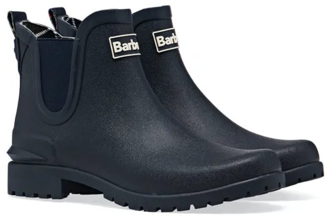 Barbour Barbour Wilton Chelsea Boot Welly Navy