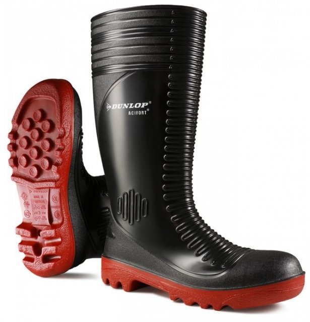 Dunlop Acifort Ribbed Full Safety Wellington