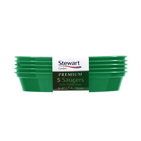 Stewart Garden Stewart Purpose Saucer - 13-15cm - 5 Pack