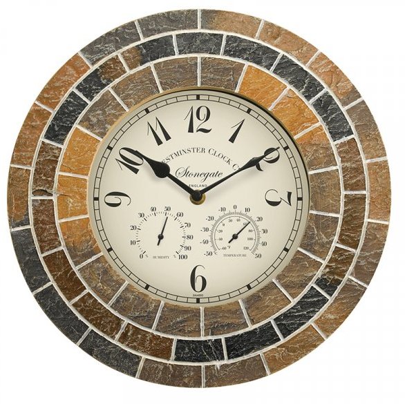 Smart Garden Products SG Stonegate Mosaic Clock - 14'