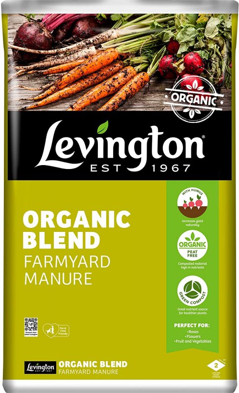 Levington Levington Organic Blend Farmyard Manure - 50l