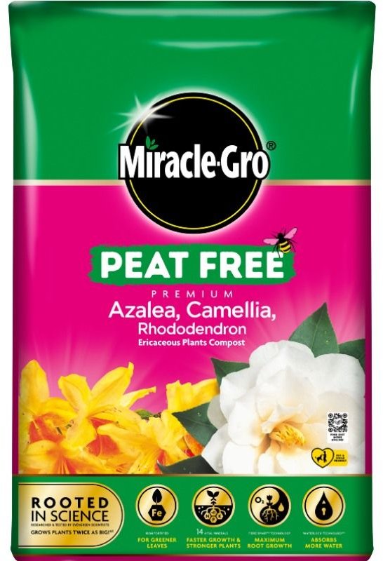 Miracle-Gro Miracle-Gro Ericaceous - Peat Free - 40l