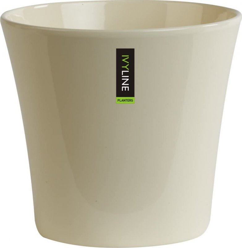 Ivyline Orchid Pot Cream - 13cm