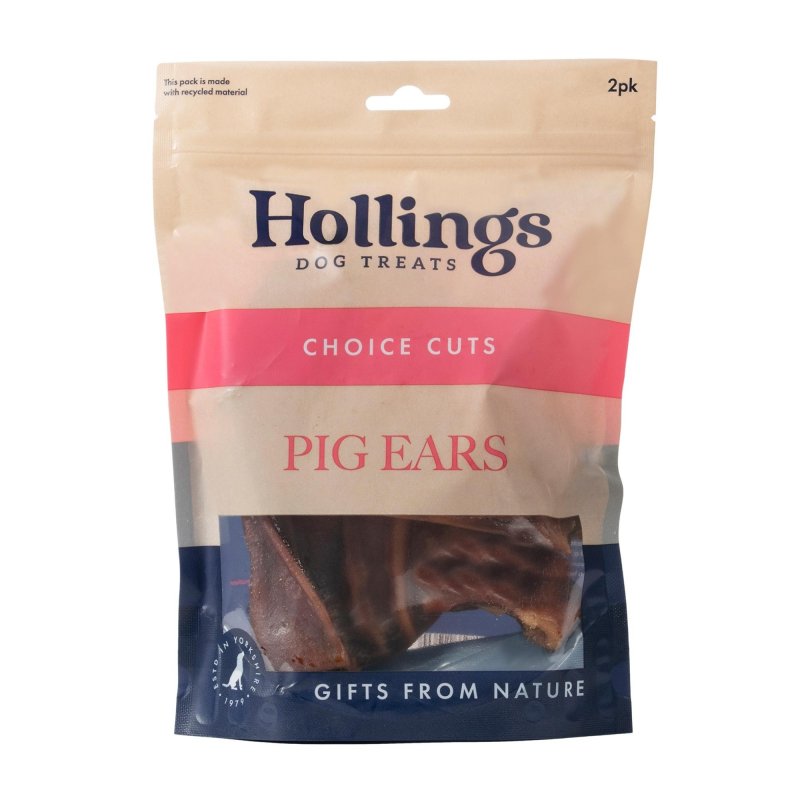 Hollings Hollings Pig Ears - 2pk