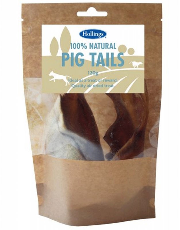 Hollings Hollings Pig Tails - 120g - 100% Natural