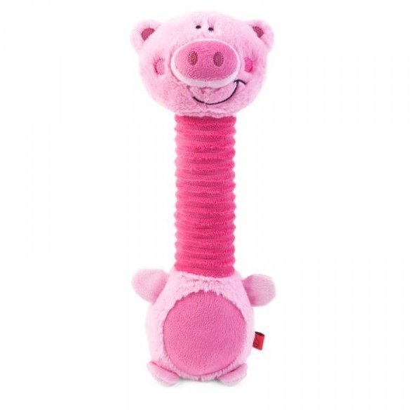 Zoon Zoon Necky Pig Dog Toy