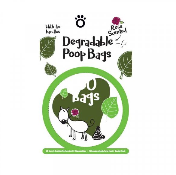 Zoon Zoon Degradable Scented Poop Bags - 50 Pack