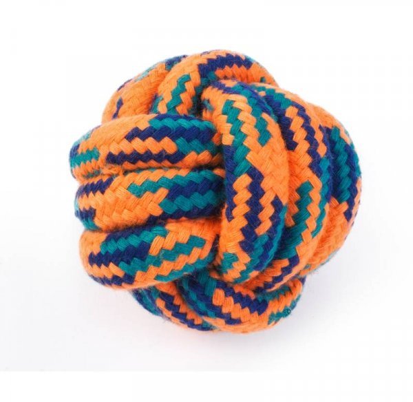 Zoon Zoon Uber-activ Rope Ball - 8cm