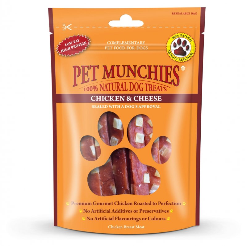 Pet Munchies Pet Munchies Chicken & Cheese - 100g