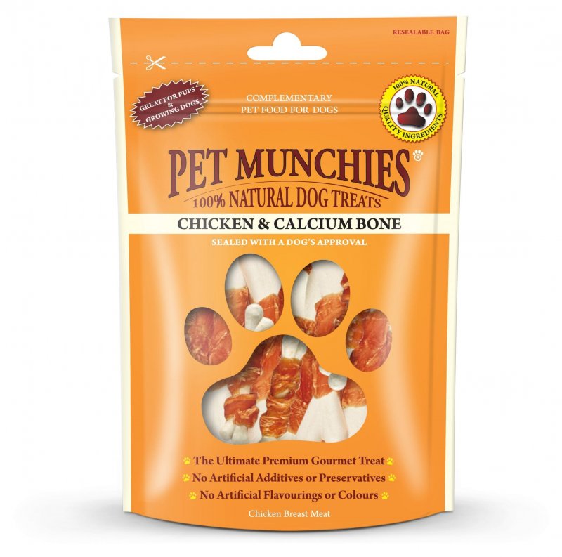 Pet Munchies Pet Munchies Chicken & Calcium - 100g