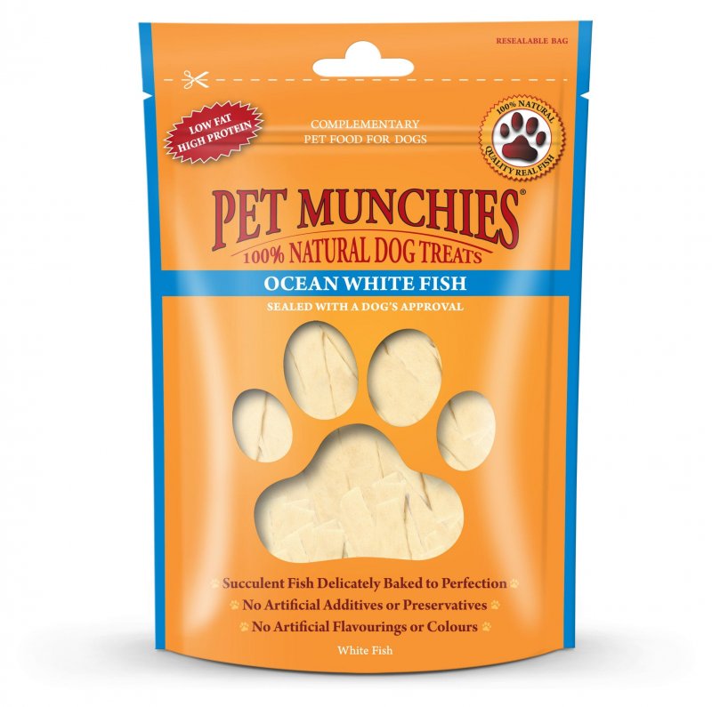 Pet Munchies Pet Munchies Dog Treats Fish - 100g