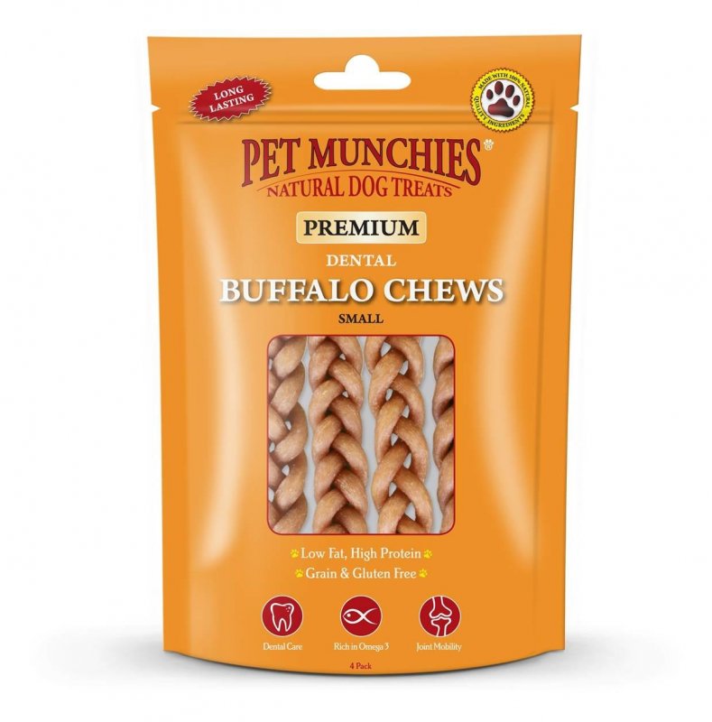 Pet Munchies Pet Munchies Buffalo Dental Chew Small - 55g