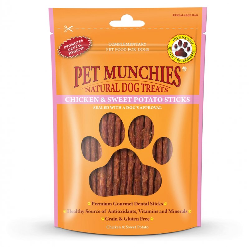 Pet Munchies Pet Munchies Sweet Potato Sticks - 90g