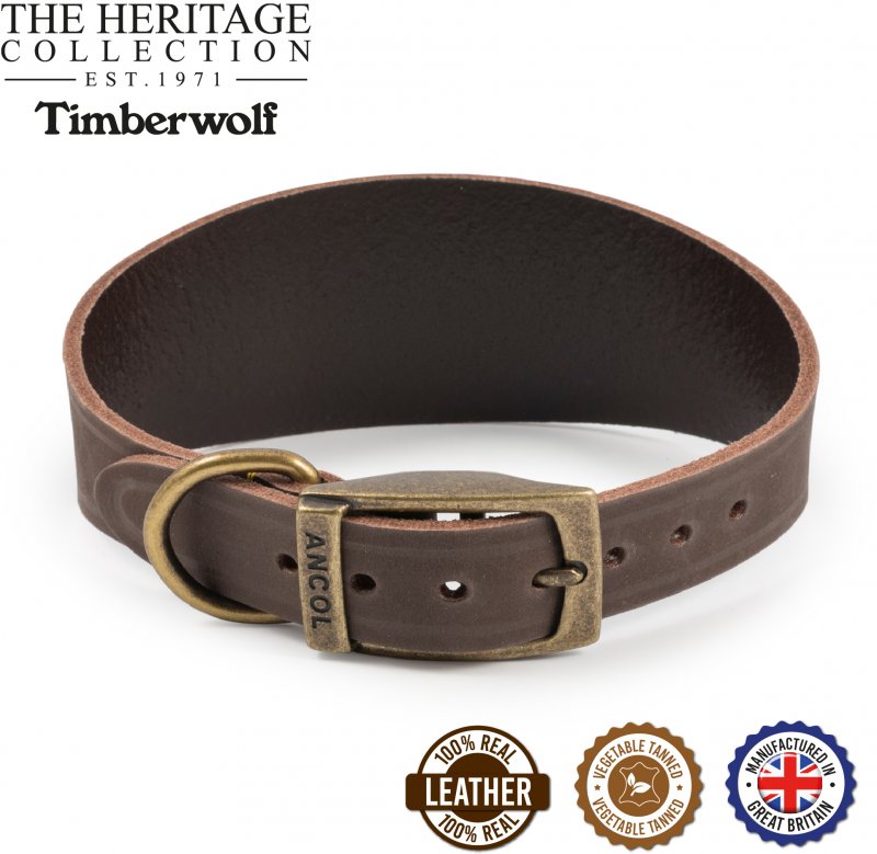 Ancol Ancol Timberwolf Greyhound Collar - 34-43cm