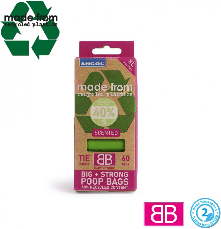 Ancol Ancol Made From Scented Poo Bags - 4 Refill Pack