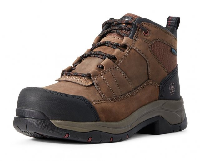 Ariat Ariat Mens Telluride Work H20 Safety Boots Brown