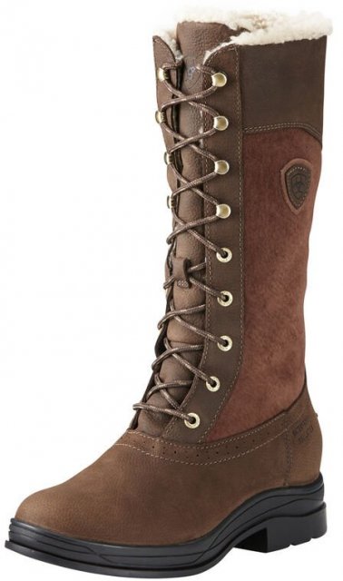 Ariat Ladies Wythburn Fur H20 Insulated Boots Java BATA Ltd