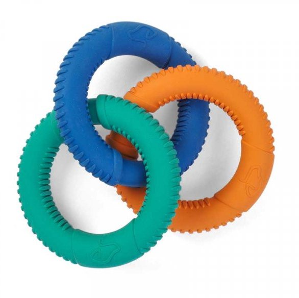 Zoon Zoon Rubber Dog Tri-links