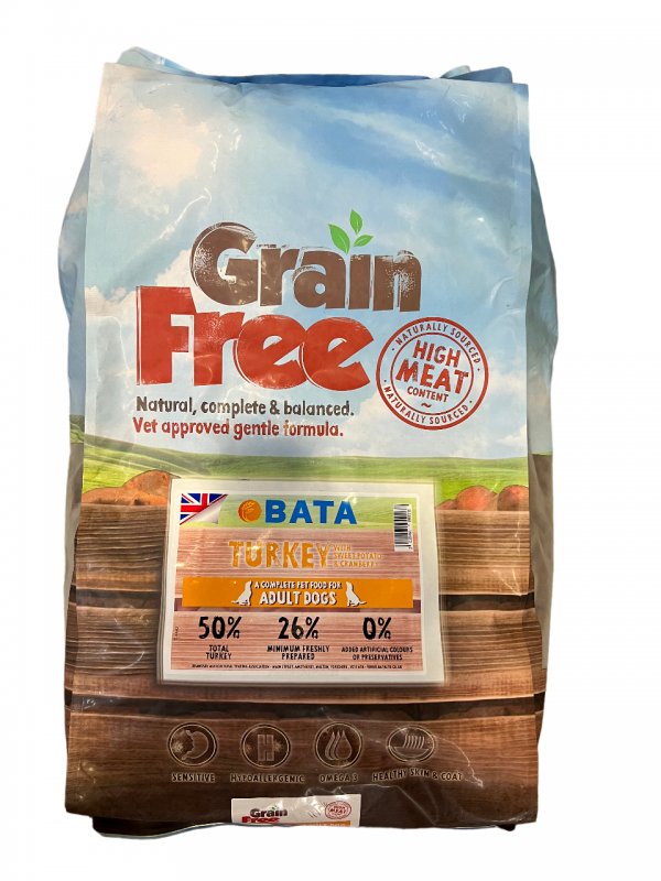 BATA BATA Grain Free Complete Dog Food Adult - 12kg