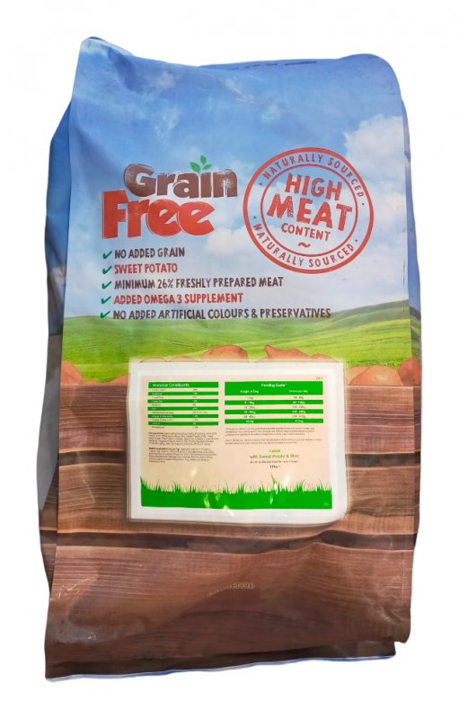 BATA Grain Free Complete Dog Food Adult 12kg