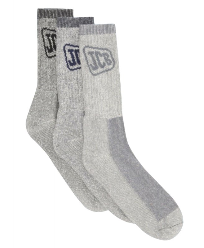 JCB JCB Casual Boot Socks - 3pk