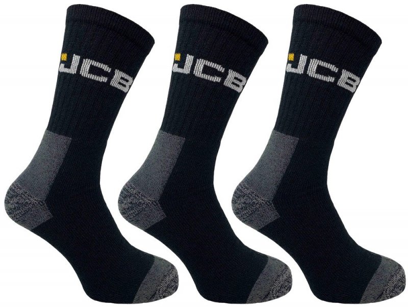 JCB JCB Work Socks - 3pk