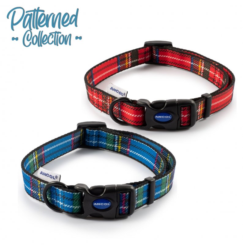 Ancol Ancol Tartan Collar - Size 1-2 / 20-30cm