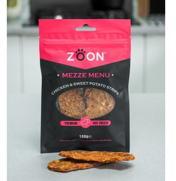 Zoon Zoon Mezze Menu Chicken & Sweet Potato Strips - 100g