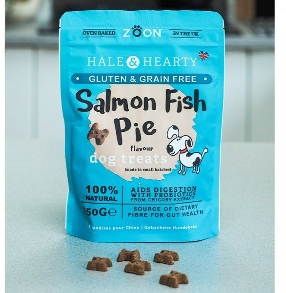 Zoon Zoon Hale & Hearty Salmon Fish Pie Grain Free Treats - 150g