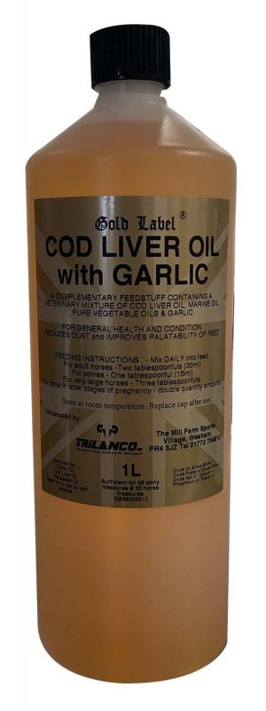 Gold Label Gold Label Cod Liver Oil With Garlic - 1l