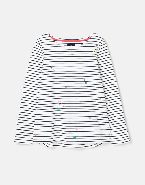 Joules Joules Harbour Embroidery Detail Top