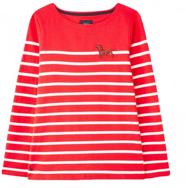 JOULES HARBOUR EMBROIDERY DETAIL TOP BATA Ltd
