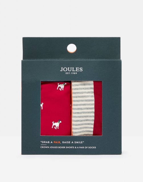 Joules Joules Put A Sock In It Sock & Boxer Gift Set