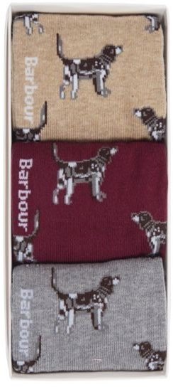 Barbour BARBOUR DOG SOCKS GIFT BOX