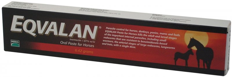 MSD Eqvalan Horse Wormer Paste - Syringe