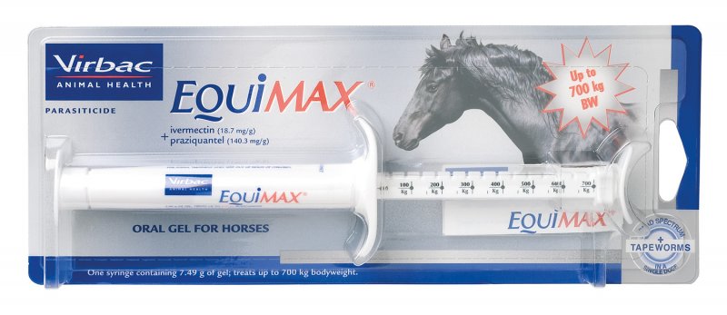 Virbac Equimax Horse Wormer Paste - Syringe