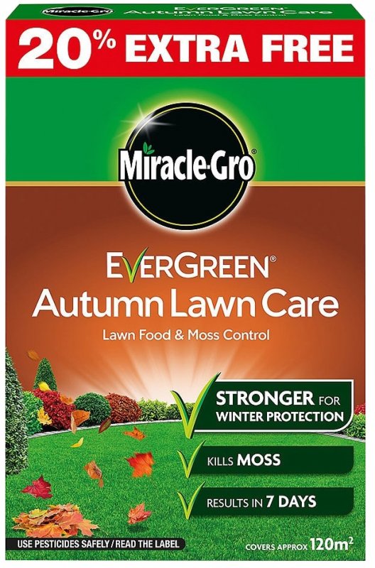 Miracle-Gro Evergreen Autumn Lawn Food - 100sqm