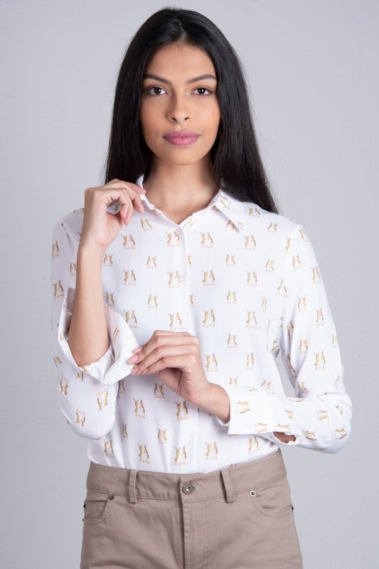 Hartwell Hartwell Lydia Shirt Boxing Hares
