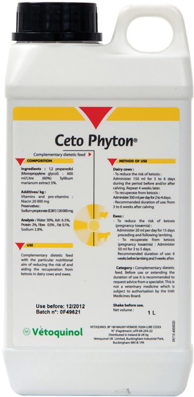Trilanco Vetoquinol Ceto Phyton - 1l