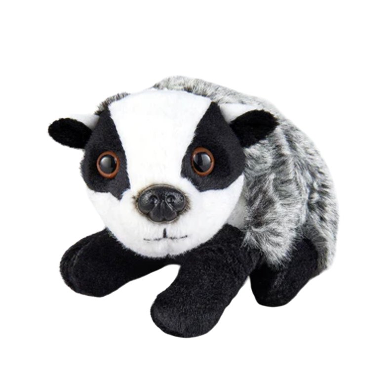 Living Nature Living Nature Medium Badger Soft Toy - 19cm